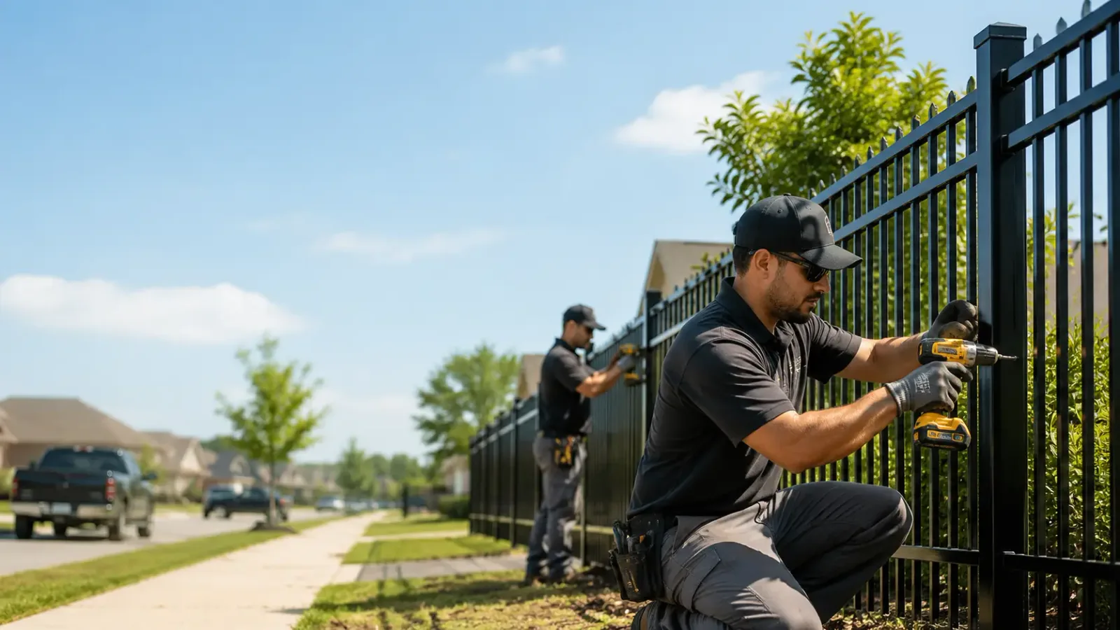 Metal Fence Installation in Cissna Park, IL